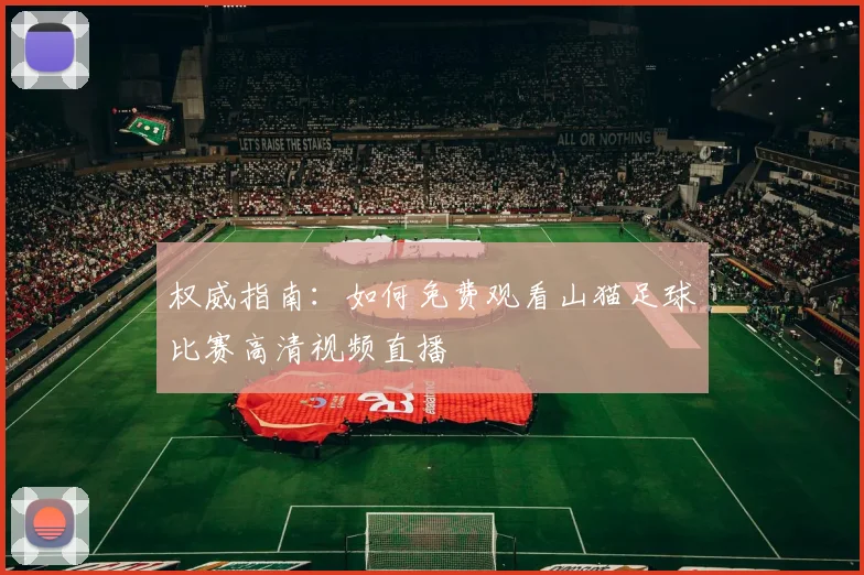 权威指南：如何免费观看山猫足球比赛高清视频直播
